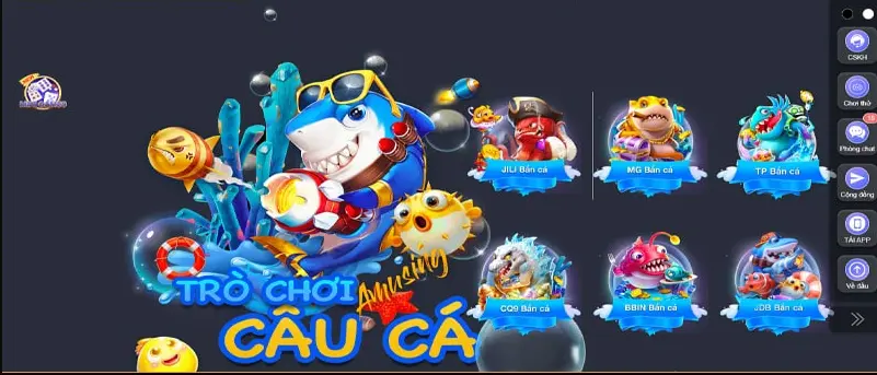 Chơi bắn cá tại VN123 game nhận thưởng khủng